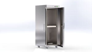 Warmhalteschrank 85x90x190 mit Luftbefeuchtung und 1 Tür