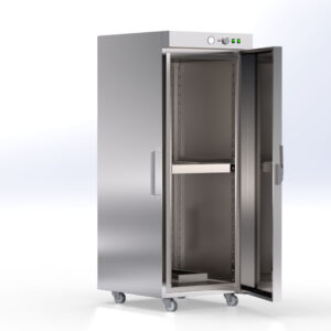 Warmhalteschrank 85x90x190 mit Luftbefeuchtung und 1 Tür