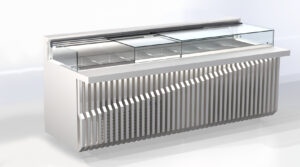 Kühlvitrine ISOLA 220X110X110 für Gastronomiebetriebe
