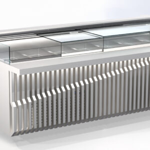 Kühlvitrine ISOLA 220X110X110 für Gastronomiebetriebe