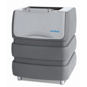 Eismaschinenlager DPE240 aus Edelstahl und Polyethylen