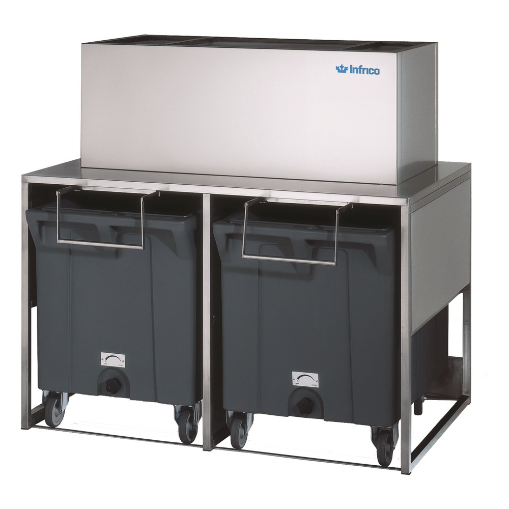 Eisbereitungslager mit Rollenbehälter DRBI100