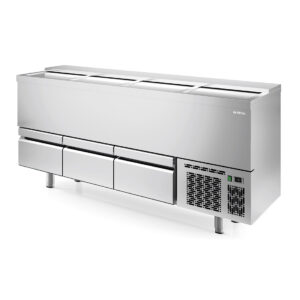 EBC-Serie Flaschenkühlschrank mit Schubladen EBC2000II