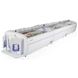 Supermarkt Kühltruhe mit Glastür 2150