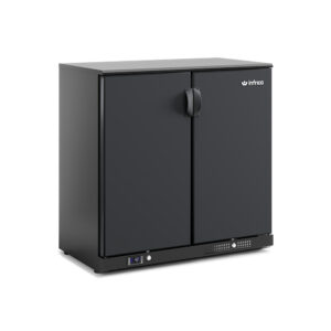 Barkühler ERV-Serie 920 mm hoch mit LED-Beleuchtung und automatischem Türmechanismus