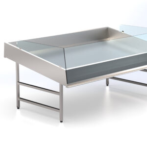 Robuster Tisch für die Fischverarbeitung