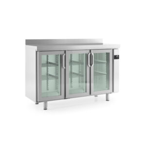 Kühltisch der Serie 600 mit Glastüren 2500mm