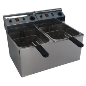 Elektrische Fritteuse FR66L mit Edelstahlrahmen