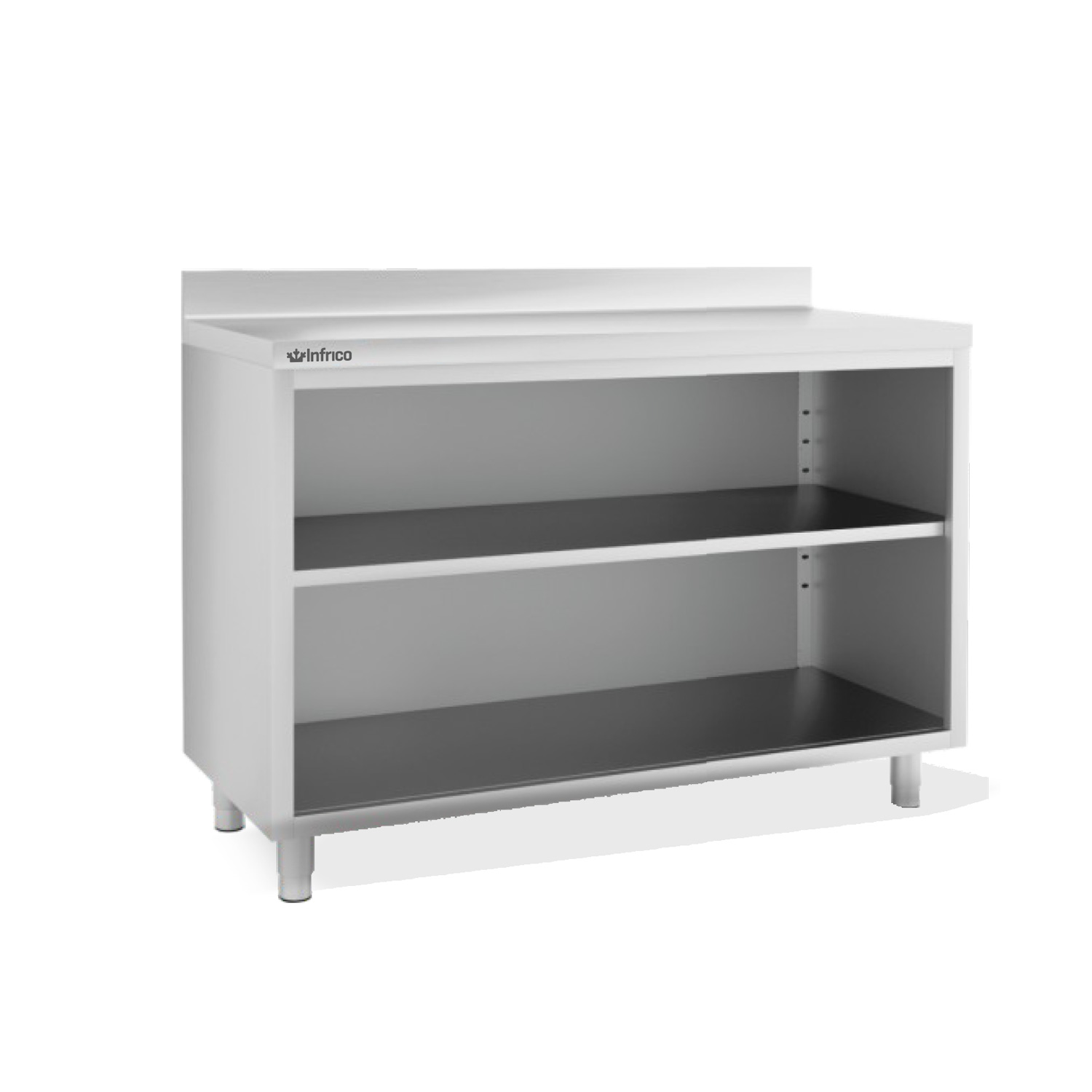 Arbeitstisch der IEST-Serie 150 aus Edelstahl AISI 304