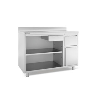 IMC-Serie Edelstahltisch 150 aus Edelstahl AISI 304