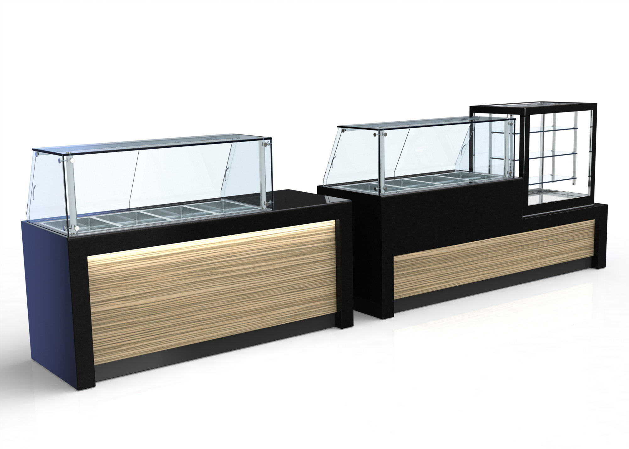 Bain Marie Serie 70 Deluxe 190x76x130 mit Pfand 410 l - 5 GN