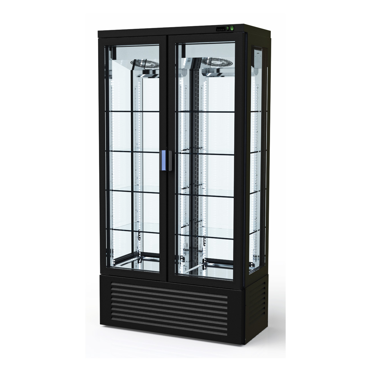 Wein Kühlschrank Weiß 80x70x240 für optimale Weinlagerung