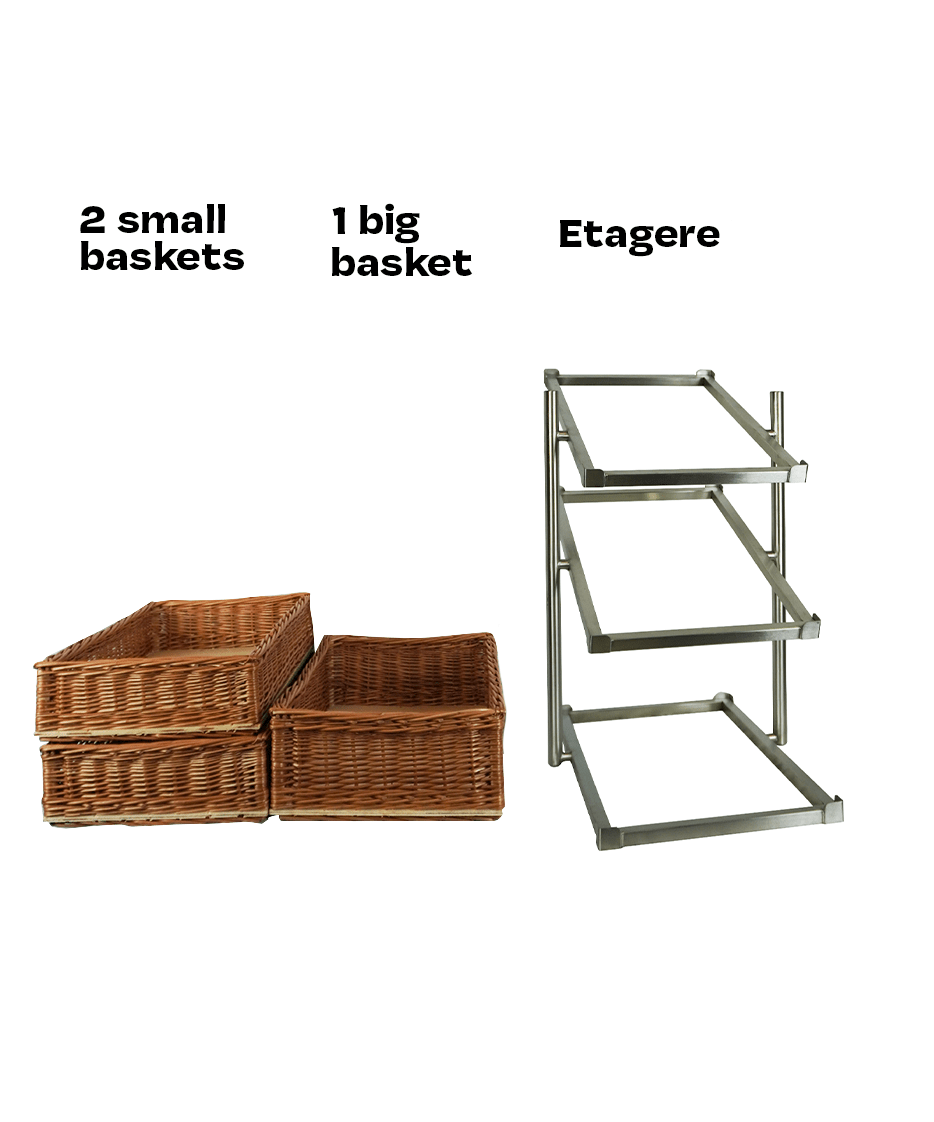 Küchengeräte > Küchengeräte > Brotkorb Etagère