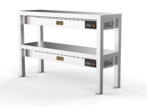 beheiztes Aufsatzbord für Gastronomie und Gewerbe