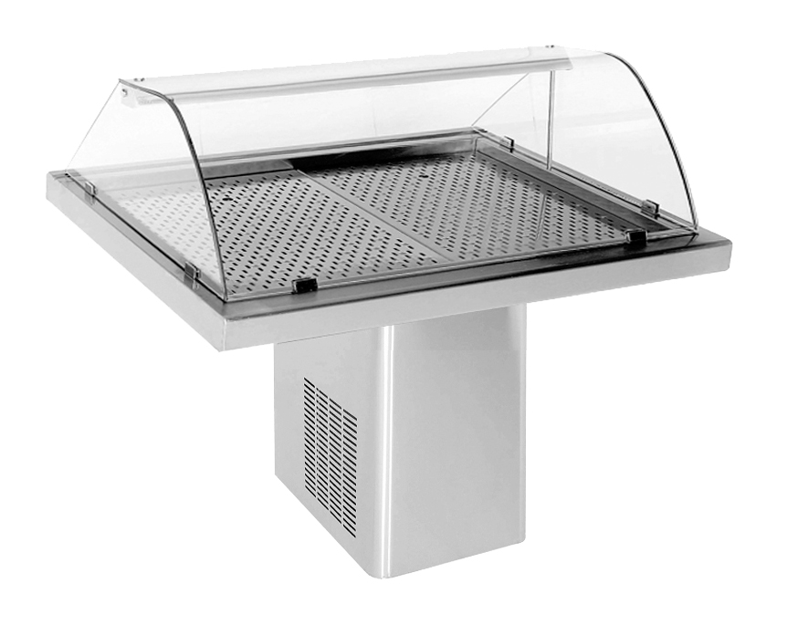 gekühlte Fischvitrine 1.4 für Gastronomie und Gewerbe