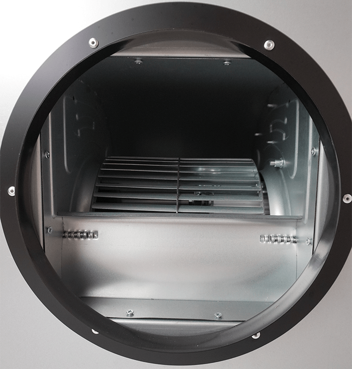 Ventilator in Dose 7/7/1250 für gewerbliche Küchen: 230 V