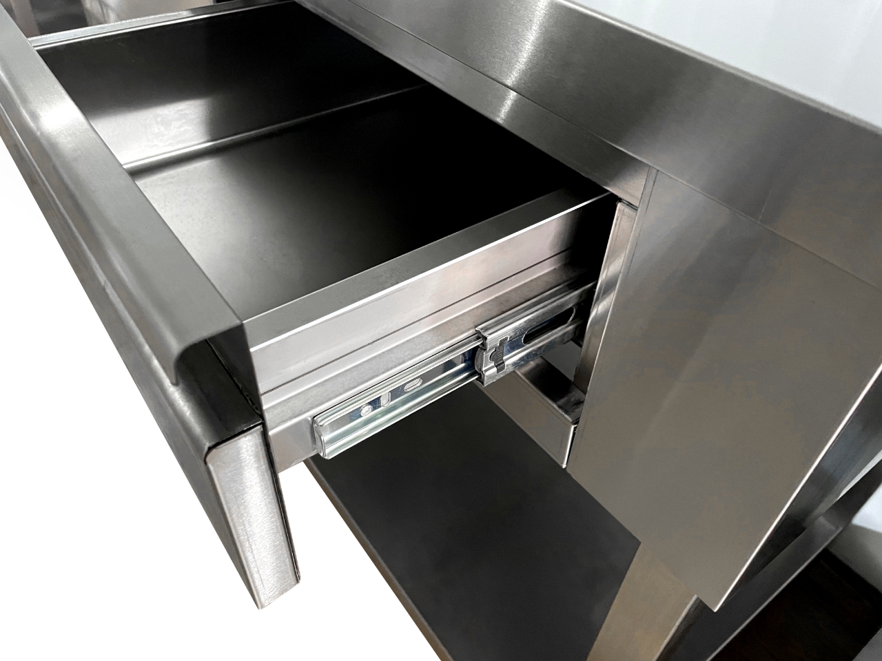 Edelstahl Arbeitstisch 1250 x 600 x 1150 mm