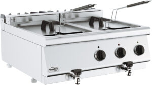 BASE 700 Elektro-Friteuse 2x10 l für Gastronomie und Gewerbe