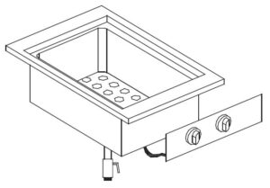 Bain-Marie Modul für Gastronomie und Gewerbe