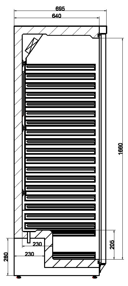 gewerbekühlschrank | edelstahl kühlschrank | kühlschrank edelstahl 1 tür | gewerblicher kühlschrank | kühlschrank für gastronomie