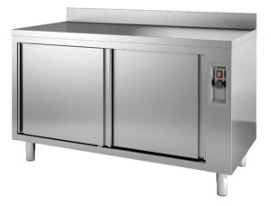 Wärmeschrank mit Aufkantung für Gastronomie und Gewerbe