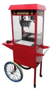Popcorn-Gerät mit Rädern für Gastronomie und Gewerbe