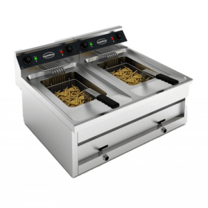 Elektro Tischfriteuse für Gastronomie und Gewerbe