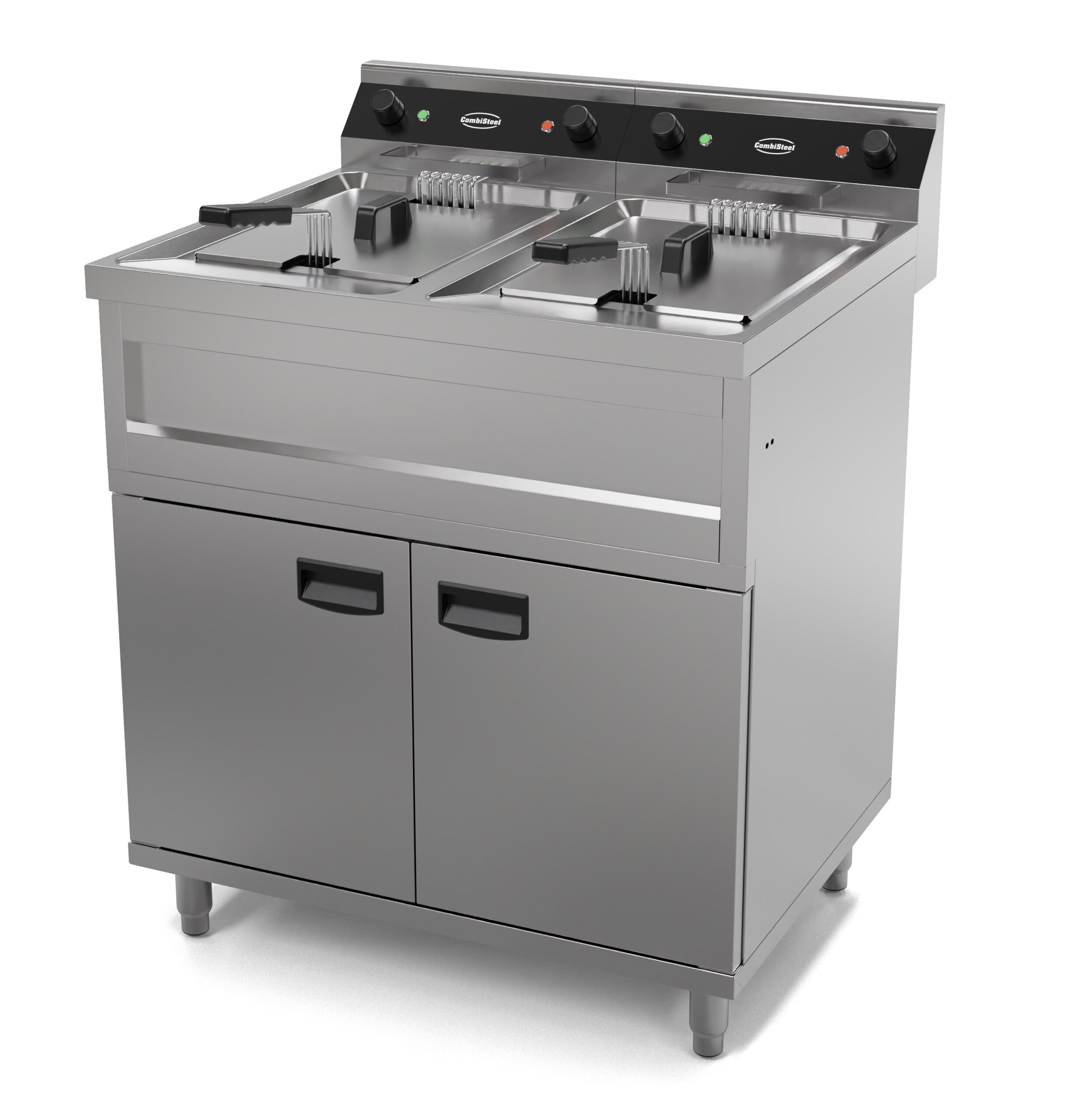 Elektro Friteuse 2x12L für Gastronomie und Gewerbe