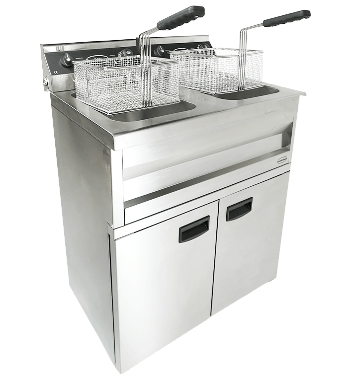 Elektro-Friteuse 2x9 l