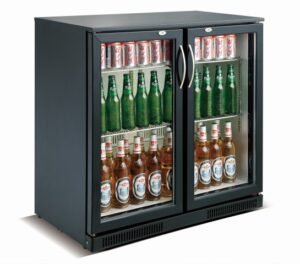 Barkühler mit 2 Türen für Gastronomie und Gewerbe
