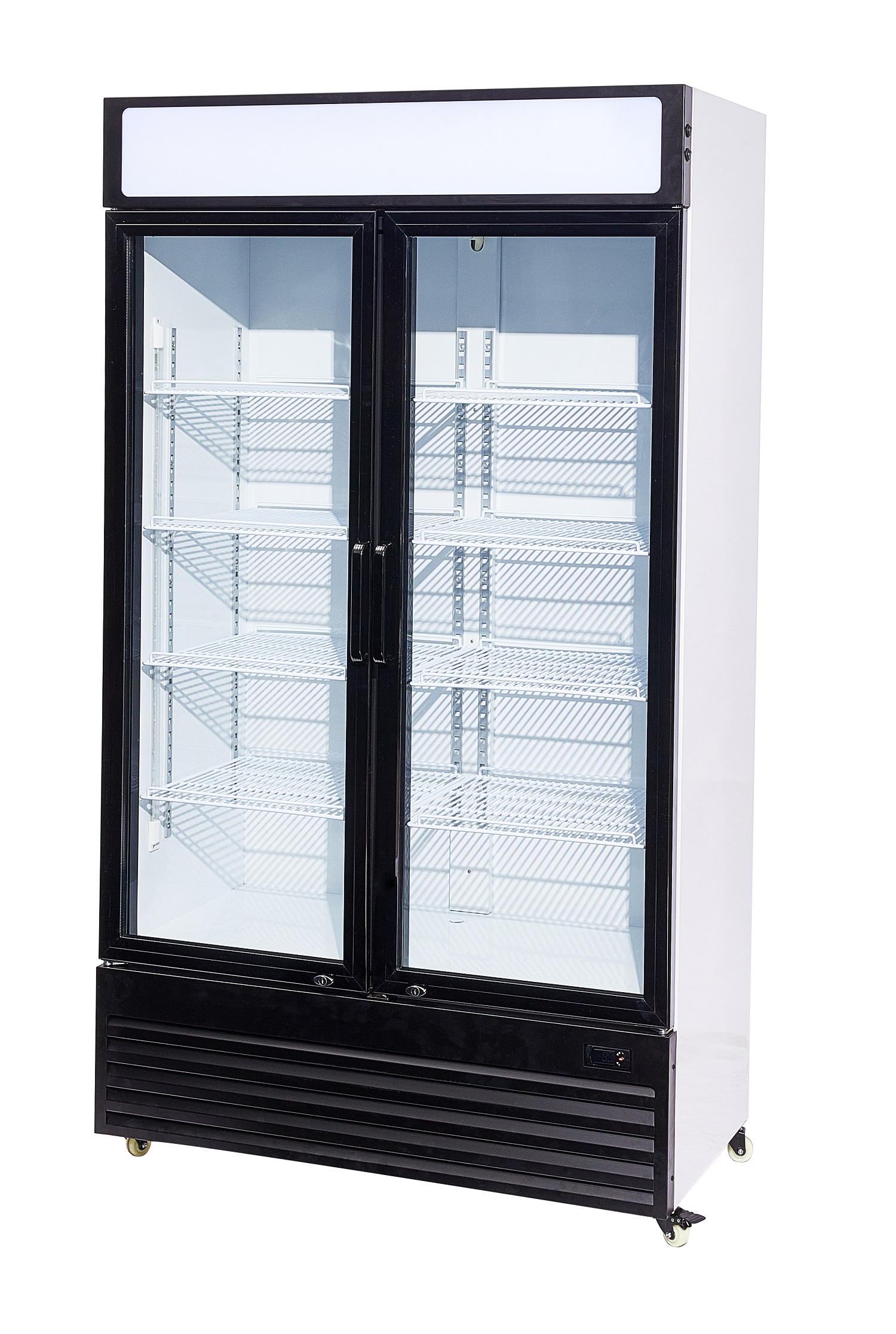 Gastro Kühlschrank mit 2 Glastüren BEZ-750 GD