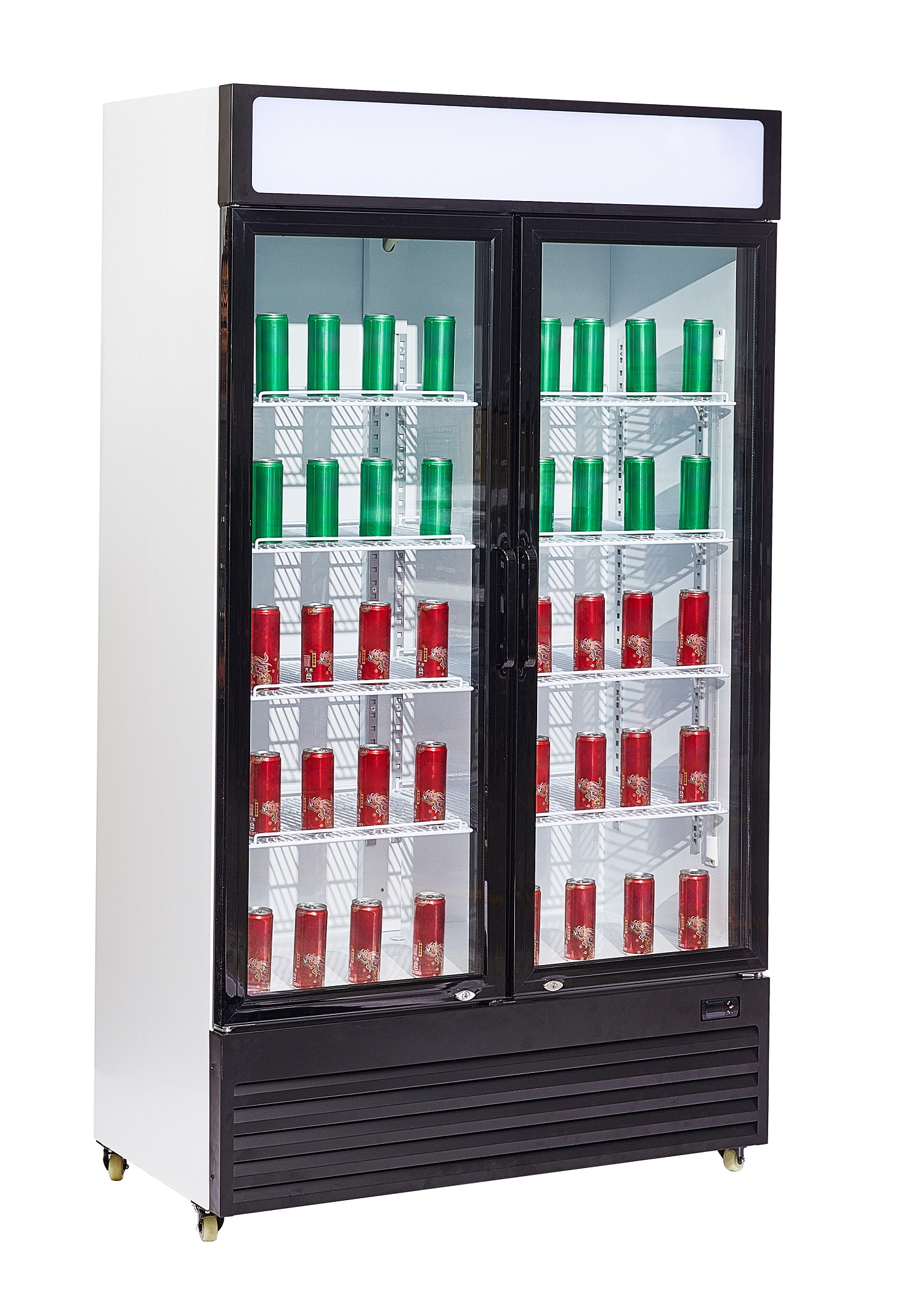 Gastro Kühlschrank mit 2 Glastüren