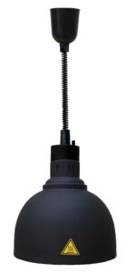 CS Wärmelampe CH-04 Schwarz für Gastronomie und Gewerbe