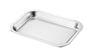 Edelstahlschale für Salzriegel für Gastronomie und Gewerbe