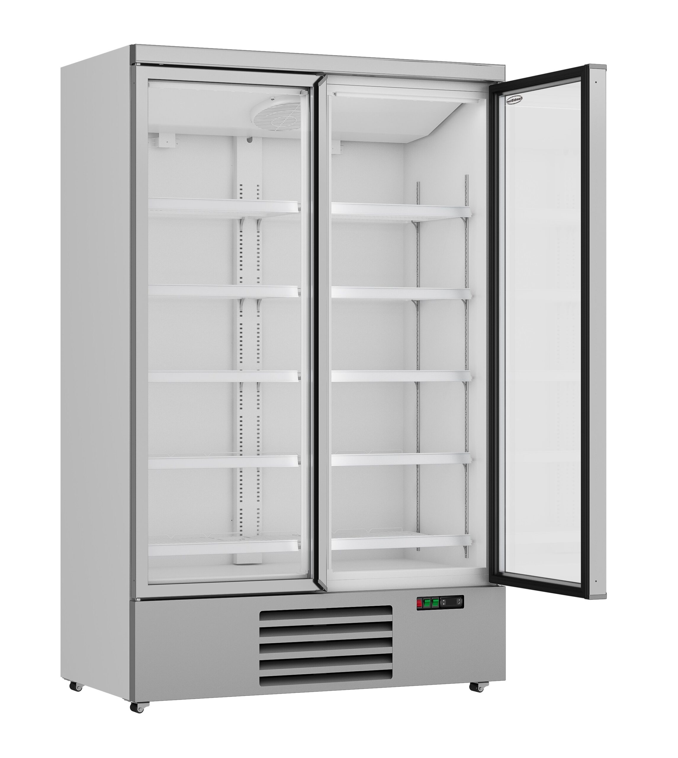 gastro kühlschrank | edelstahl kühlschrank | kühlschrank mit glastüren | kühlschrank 2 glastüren | supermarkt kühlschrank