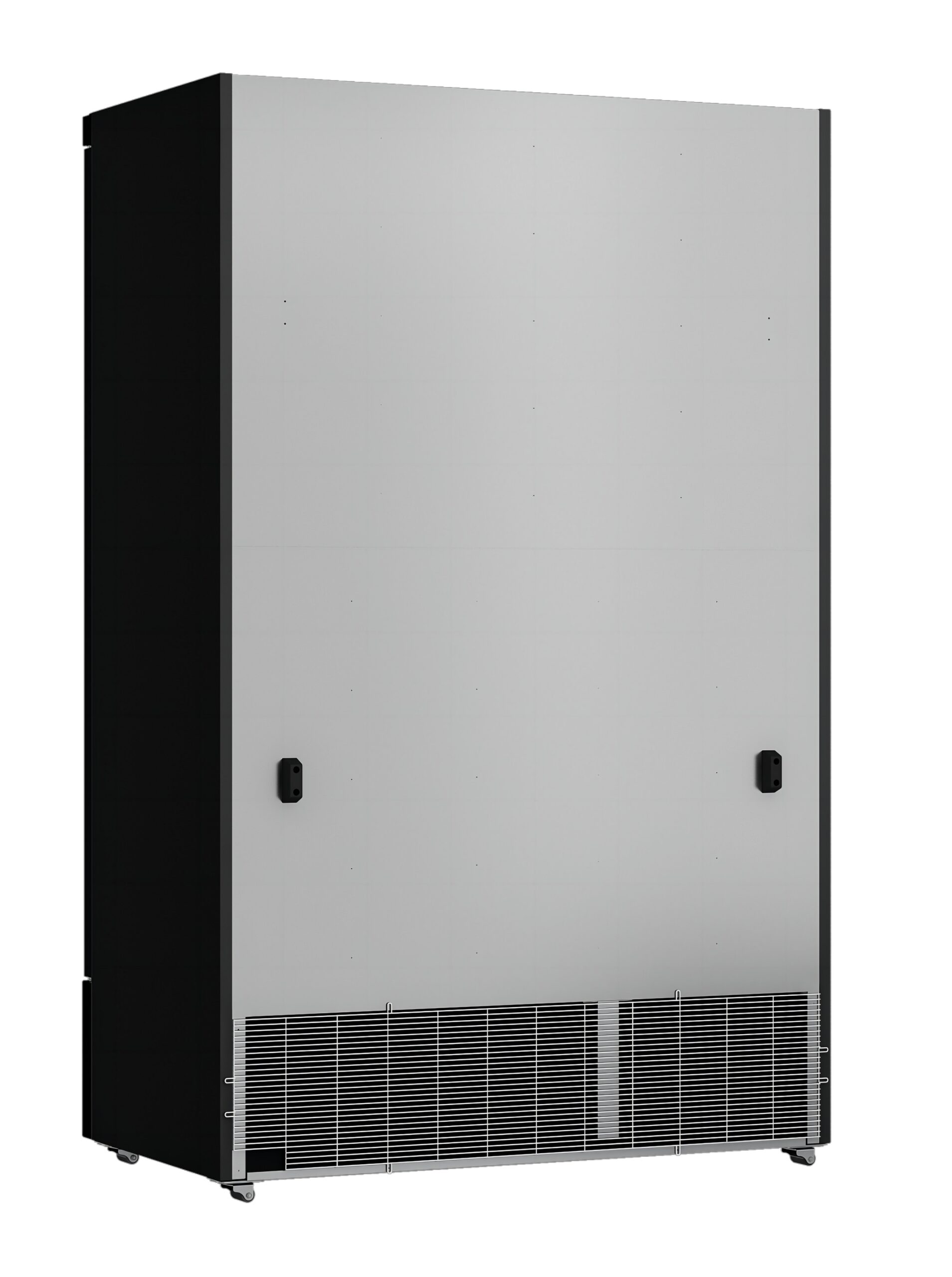 Glastür-Kühlschrank 2-türig schwarz | JDE-1000R BL