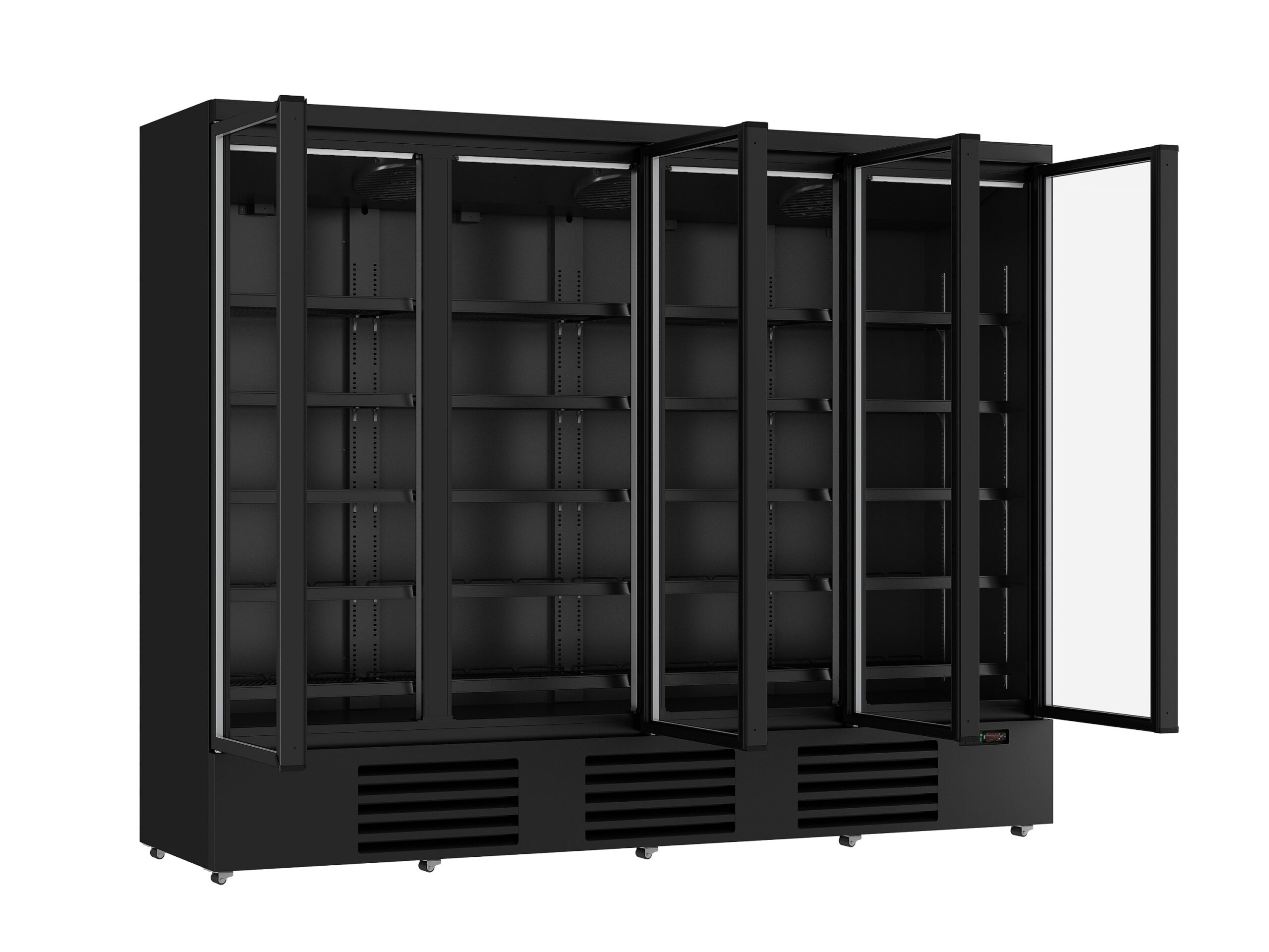 gewerbekühlschrank | kühlschrank mit glastüren | supermarktkühlschrank | kühlschrank 4 glastüren
