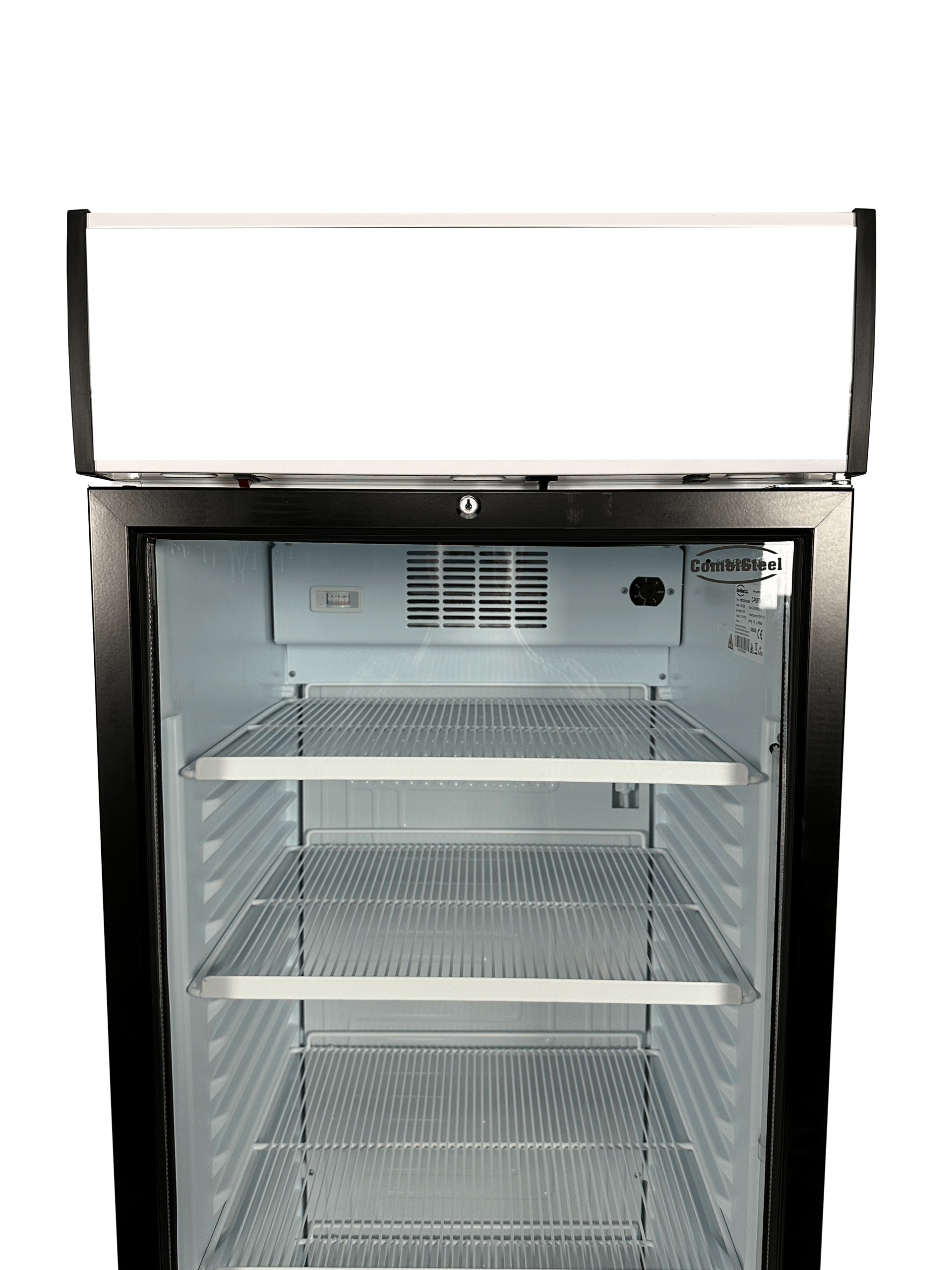 Gastro Kühlschrank mit Glastür mit 382 Liter
