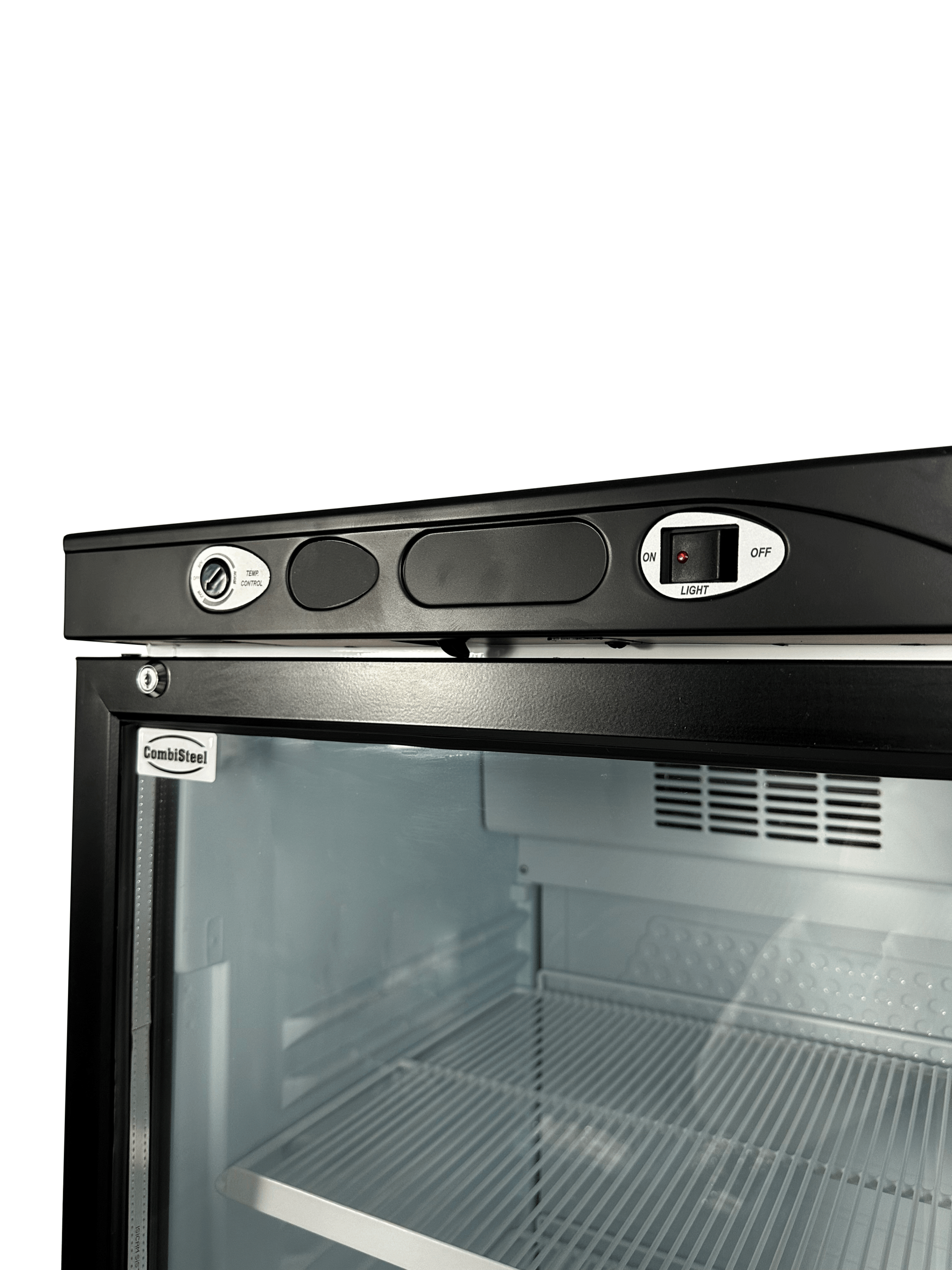 Gastro Kühlschrank mit Glastür 382 l für professionelle Kühlung und Präsentation. Mit 382 l