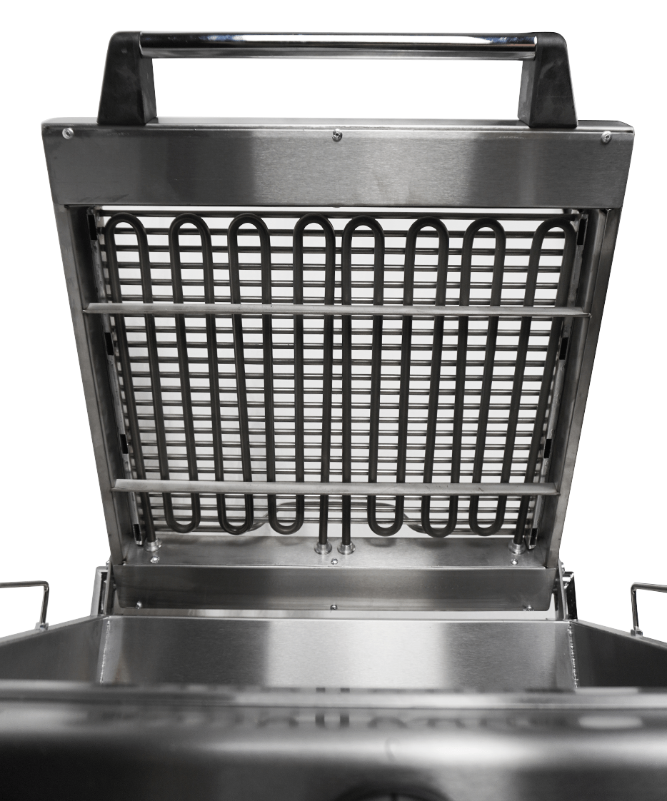 Wassergrill Elektro 5 kW, 400 V, Edelstahl – Bild 10