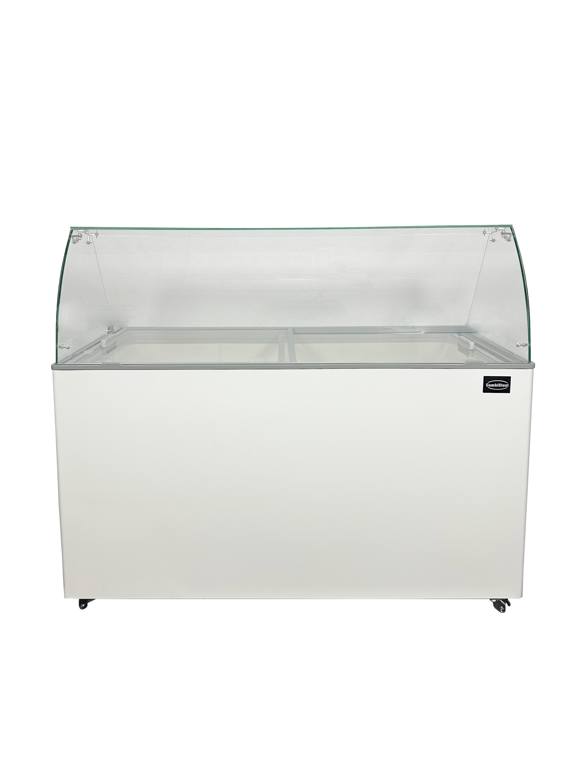 gastro gerät | gewerbegerät | profi küchengerät | Eisdiele | Speiseeisvitrine | fahrbar | statische Kühlung | manuelles Abtauen
