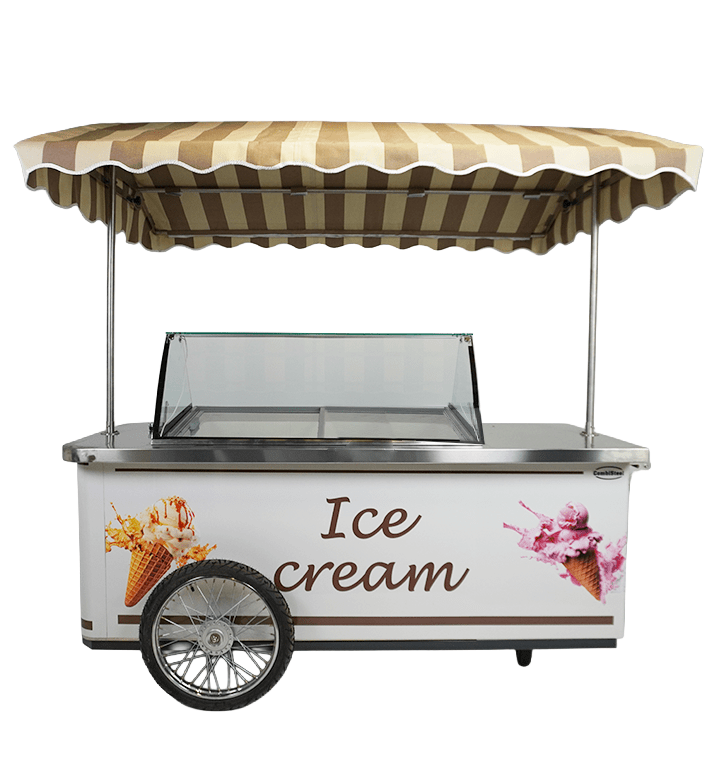 Speiseiswagen für Gastronomie und Gewerbe