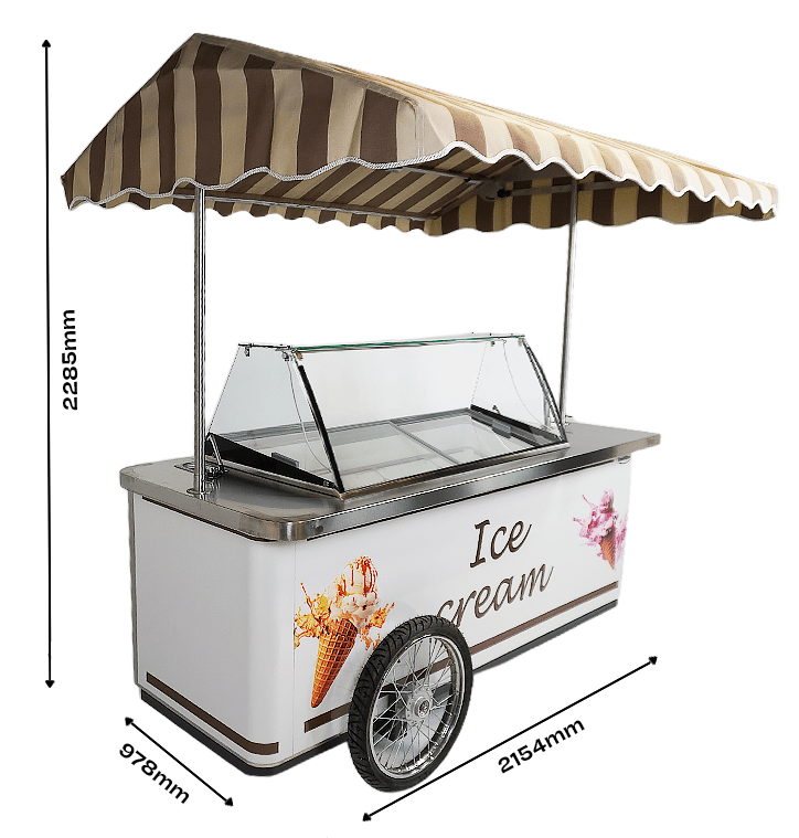 RHODOS Speiseiswagen 9x5 Liter kaufen