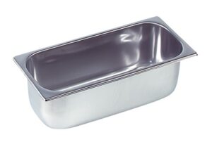 Speiseisbehälter Edelstahl 5 Liter für Gastronomie und Gewerbe