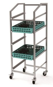 Geschirrkorbwagen 500x500 für Gastronomie und Gewerbe