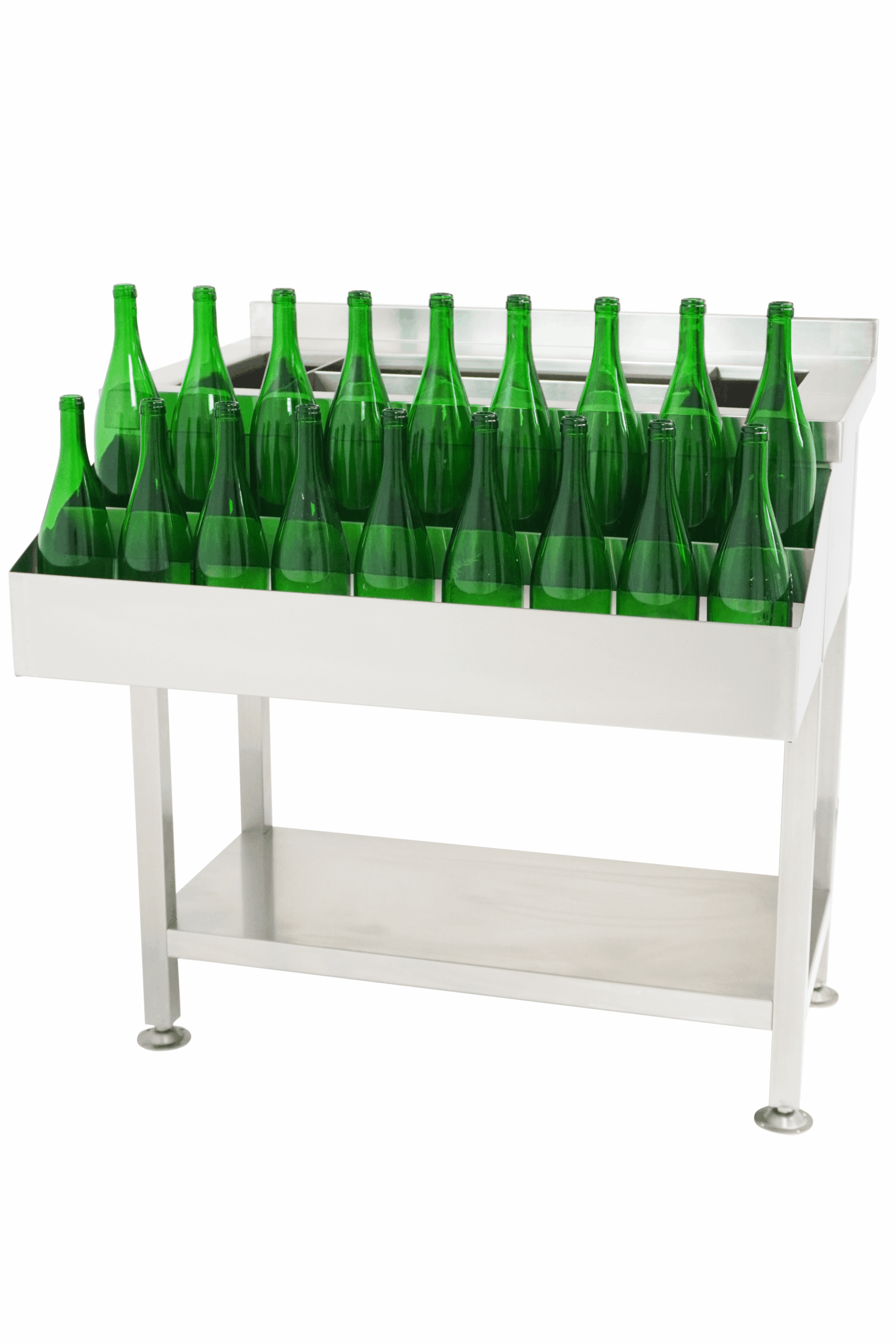Robuste Cocktail-Bar-Station 900 aus Edelstahl für professionelle Bars mit Eisbehälter