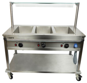 SARO Bain-Marie-Trolley Modell BTS-3 - SARO Artikel 126-1520