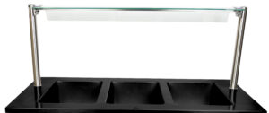 SARO Spuckschutzwand zum Bain Marie Trolley BTS-2 - SARO Artikel 126-1545