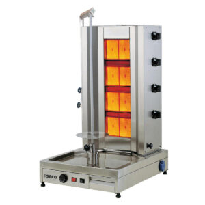 SARO Gas-Döner- / Gyrosgrill 4 Brenner Modell TILLA 4 - SARO Artikel 126-1705