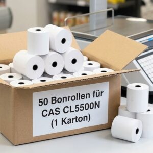 Bonrollen 50 Stück für CL5500N (1 Karton)